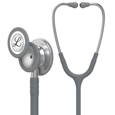 Стетоскоп медицинский Littmann Classic III Серый и сталь, двухсторонний